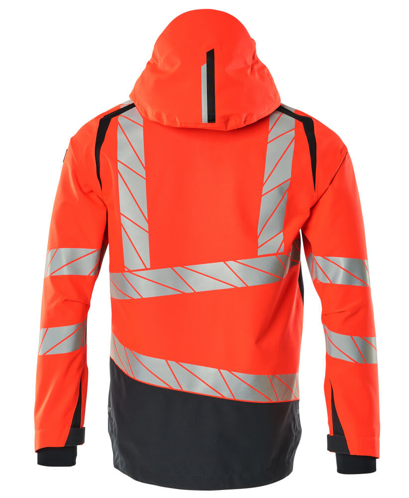 Mascot ACCELERATE SAFE  Outer Shell Jacket 19301 hi-vis red/dark navy