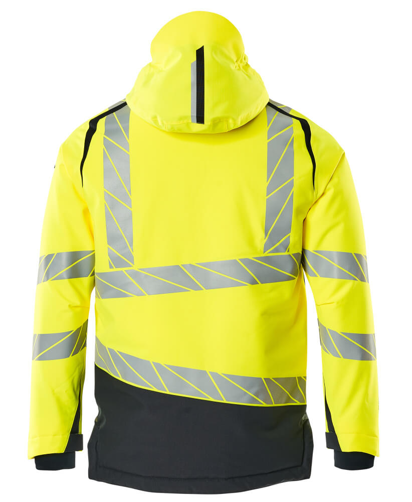 Mascot ACCELERATE SAFE  Winter Jacket 19335 hi-vis yellow/dark navy