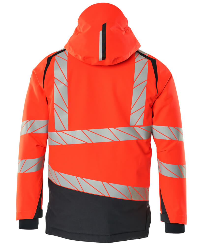 Mascot ACCELERATE SAFE  Winter Jacket 19335 hi-vis red/dark navy