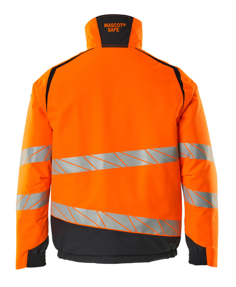 Mascot ACCELERATE SAFE  Winter Jacket 19435 hi-vis orange/dark navy