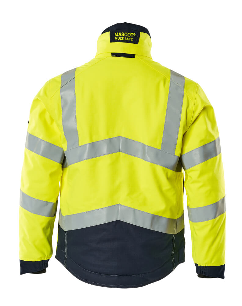 Mascot MULTISAFE  Winter Jacket 19835 hi-vis yellow/dark navy