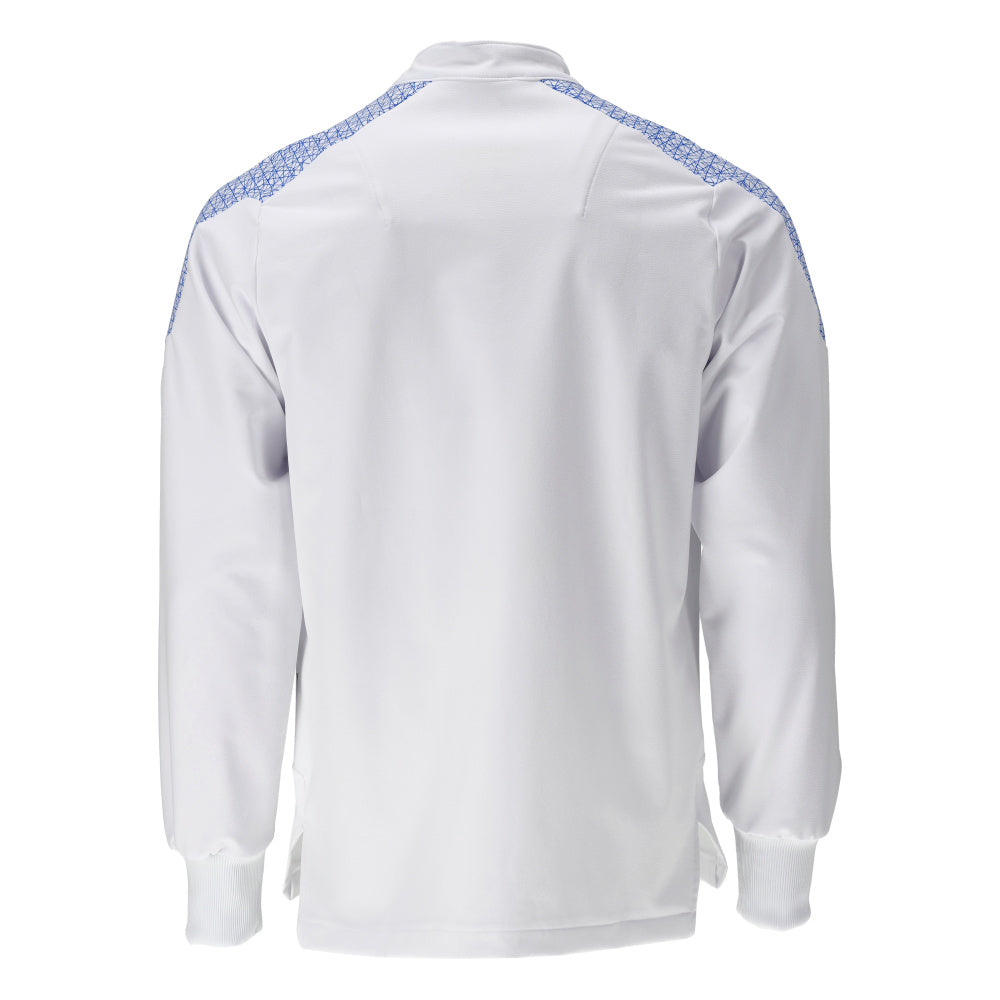 Mascot FOOD & CARE  Jacket 20054 white/azure blue