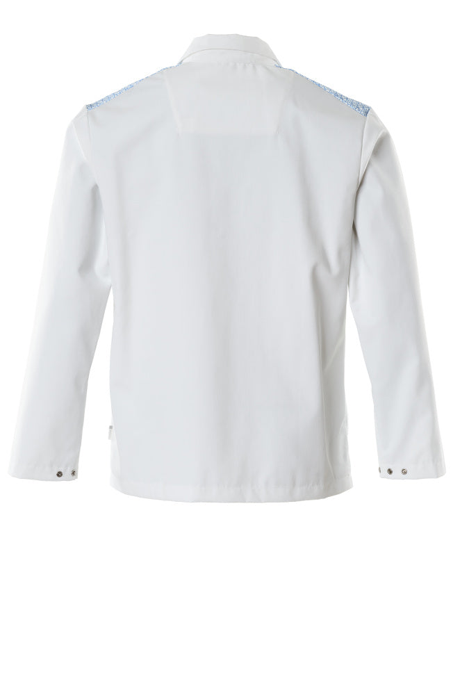 Mascot FOOD & CARE  Jacket 20254 white/azure blue