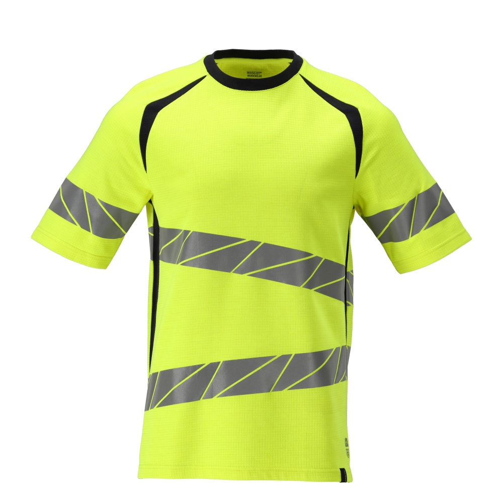 Mascot ACCELERATE MULTISAFE  T-shirt 21382 hi-vis yellow/dark navy