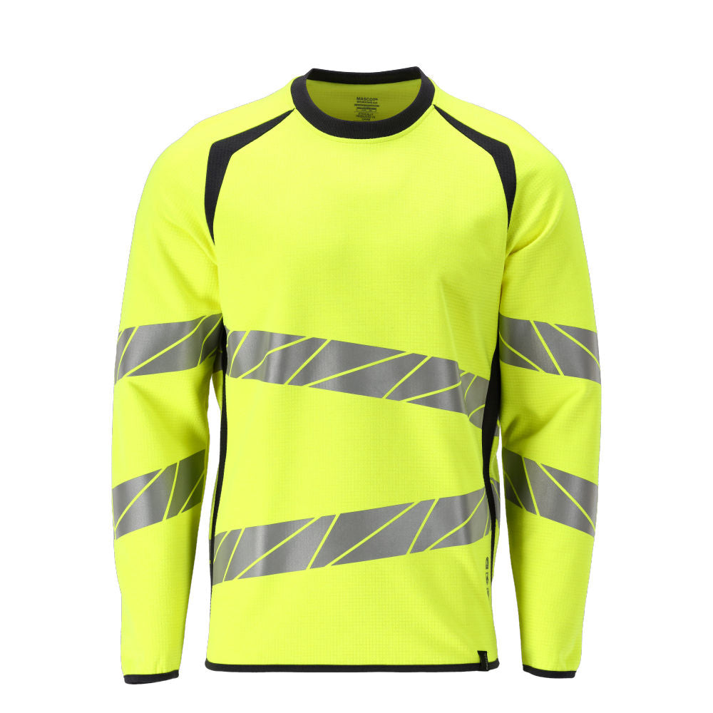 Mascot ACCELERATE MULTISAFE  Sweatshirt 21384 hi-vis yellow/dark navy