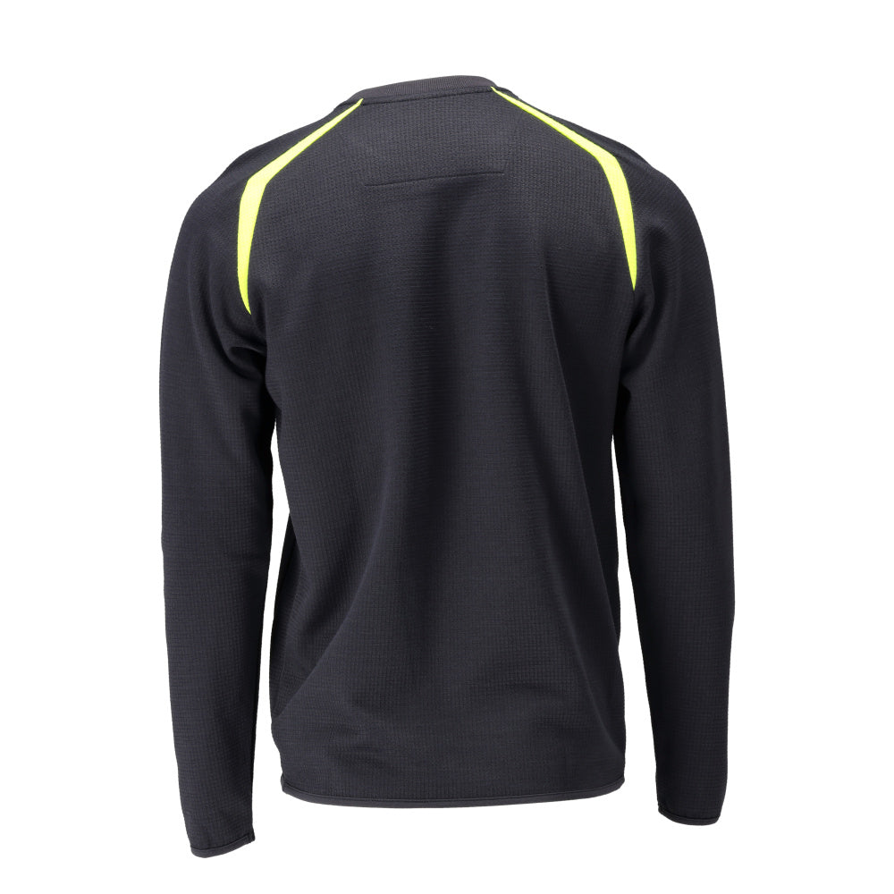 Mascot ACCELERATE MULTISAFE  Sweatshirt 21584 dark navy/hi-vis yellow