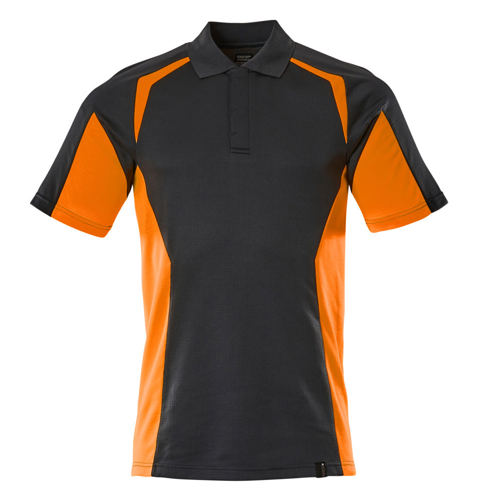 Mascot ACCELERATE SAFE  Polo shirt 22083 dark navy/hi-vis orange