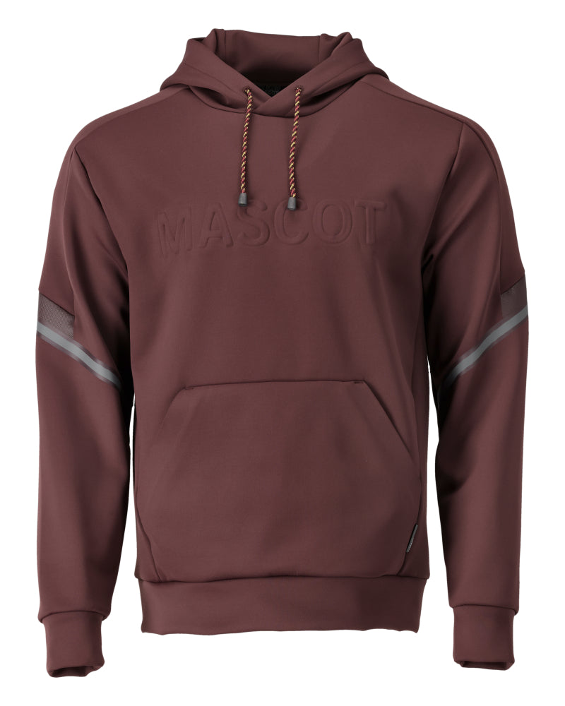 Mascot CUSTOMIZED  Fleece hoodie 22186 bordeaux