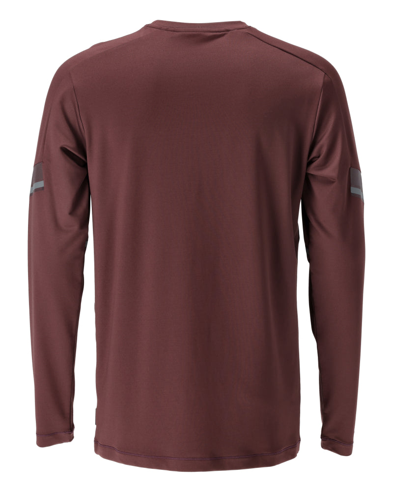 Mascot CUSTOMIZED  T-shirt, long-sleeved 22281 bordeaux