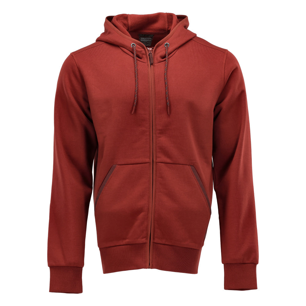 Mascot CUSTOMIZED  Hoodie with zipper 22486 autumn red