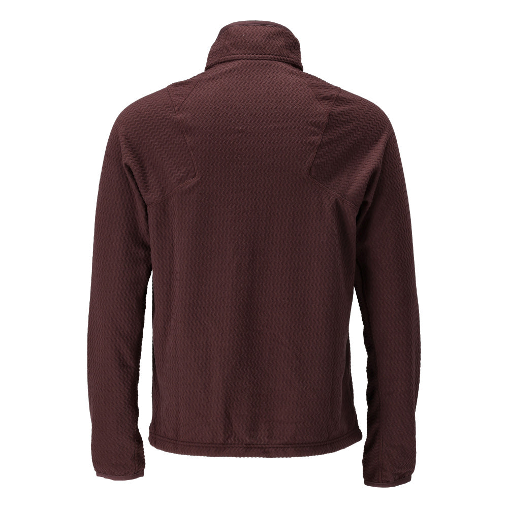 Mascot CUSTOMIZED  Microfleece jumper with half zip 22703 bordeaux