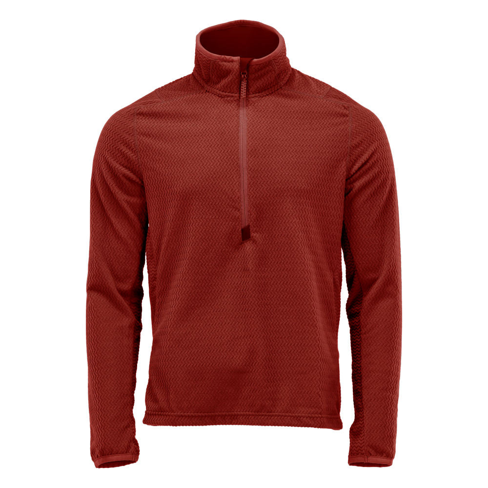 Mascot CUSTOMIZED  Microfleece jumper with half zip 22703 autumn red