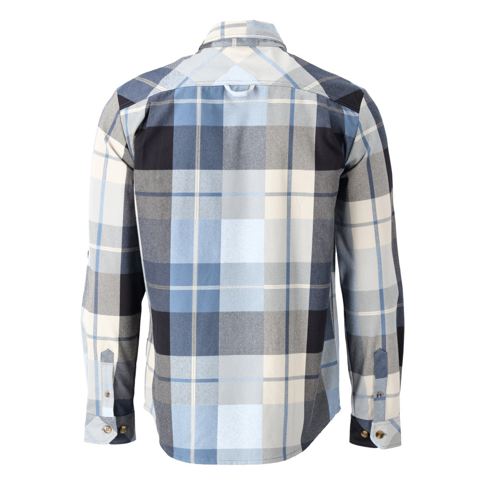 Mascot CUSTOMIZED  Flannel shirt 22904 dark navy checked