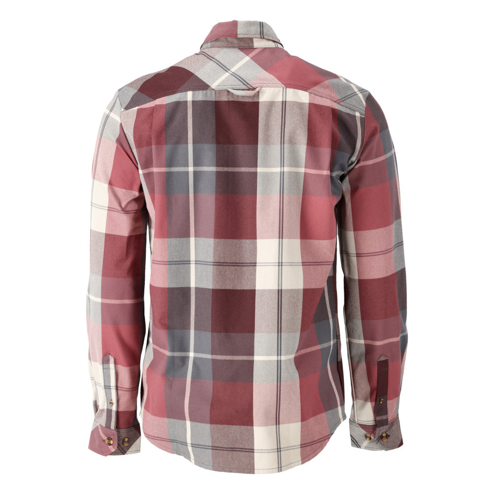 Mascot CUSTOMIZED  Flannel shirt 22904 bordeaux checked