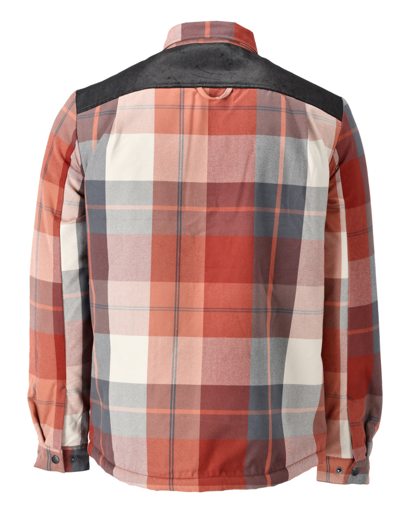 Mascot CUSTOMIZED  Flannel shirt with pile lining 23104 autumn red checked