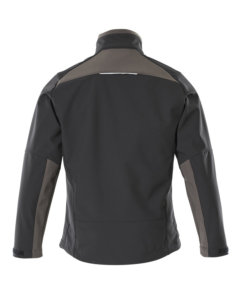 Mascot YOUNG  Lagos Softshell Jacket 50057 black/dark anthracite