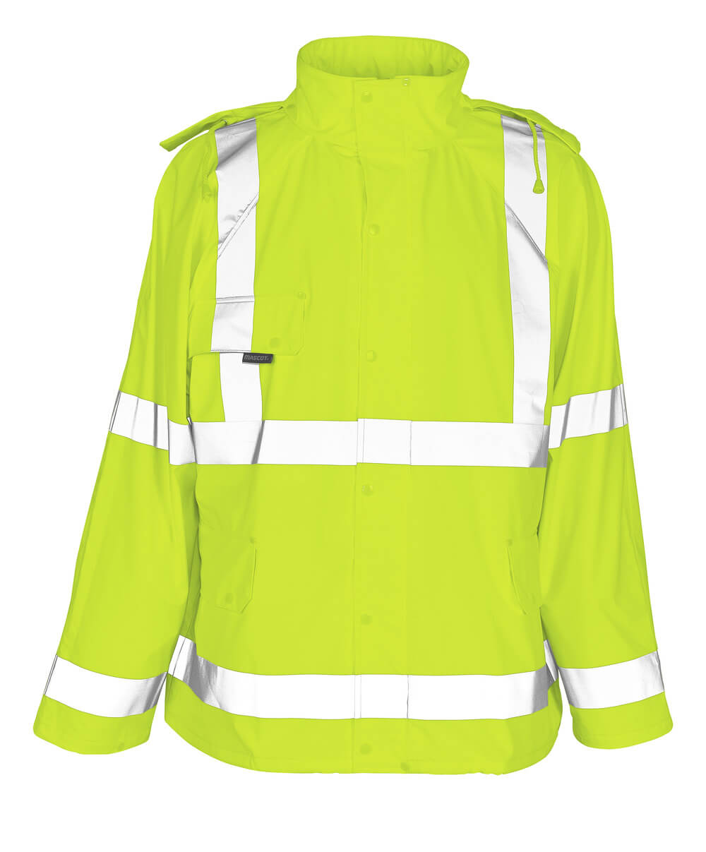 Mascot SAFE AQUA  Feldbach Rain Jacket 50101 hi-vis yellow