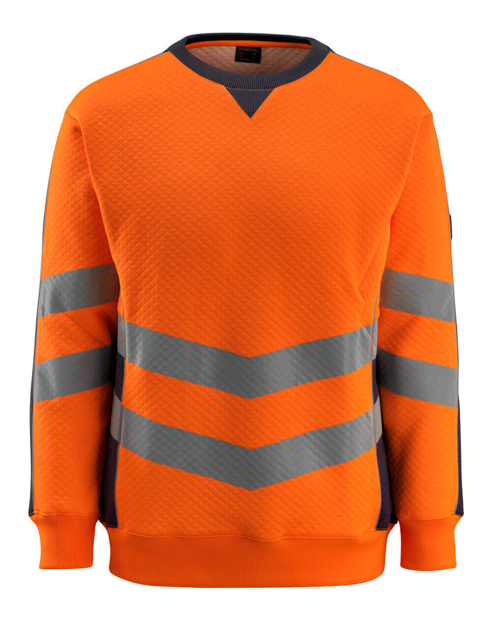 Mascot SAFE SUPREME  Wigton Sweatshirt 50126 hi-vis orange/dark navy