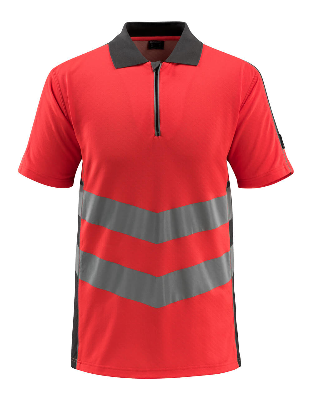 Mascot SAFE SUPREME  Murton Polo shirt 50130 hi-vis red/dark anthracite