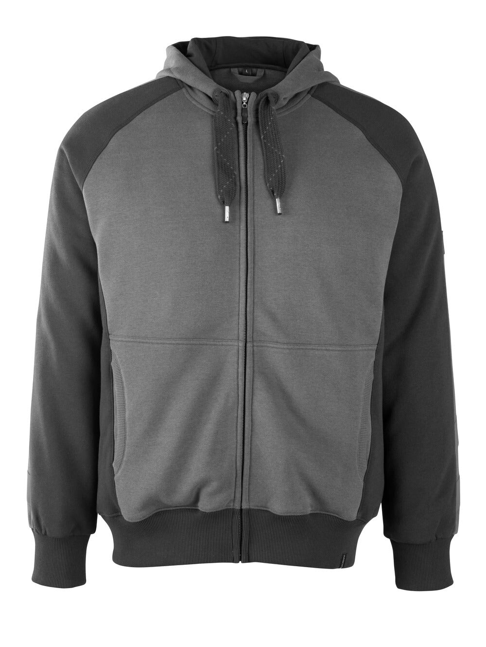 Mascot UNIQUE  Wiesbaden Hoodie with zipper 50566 dark anthracite/black