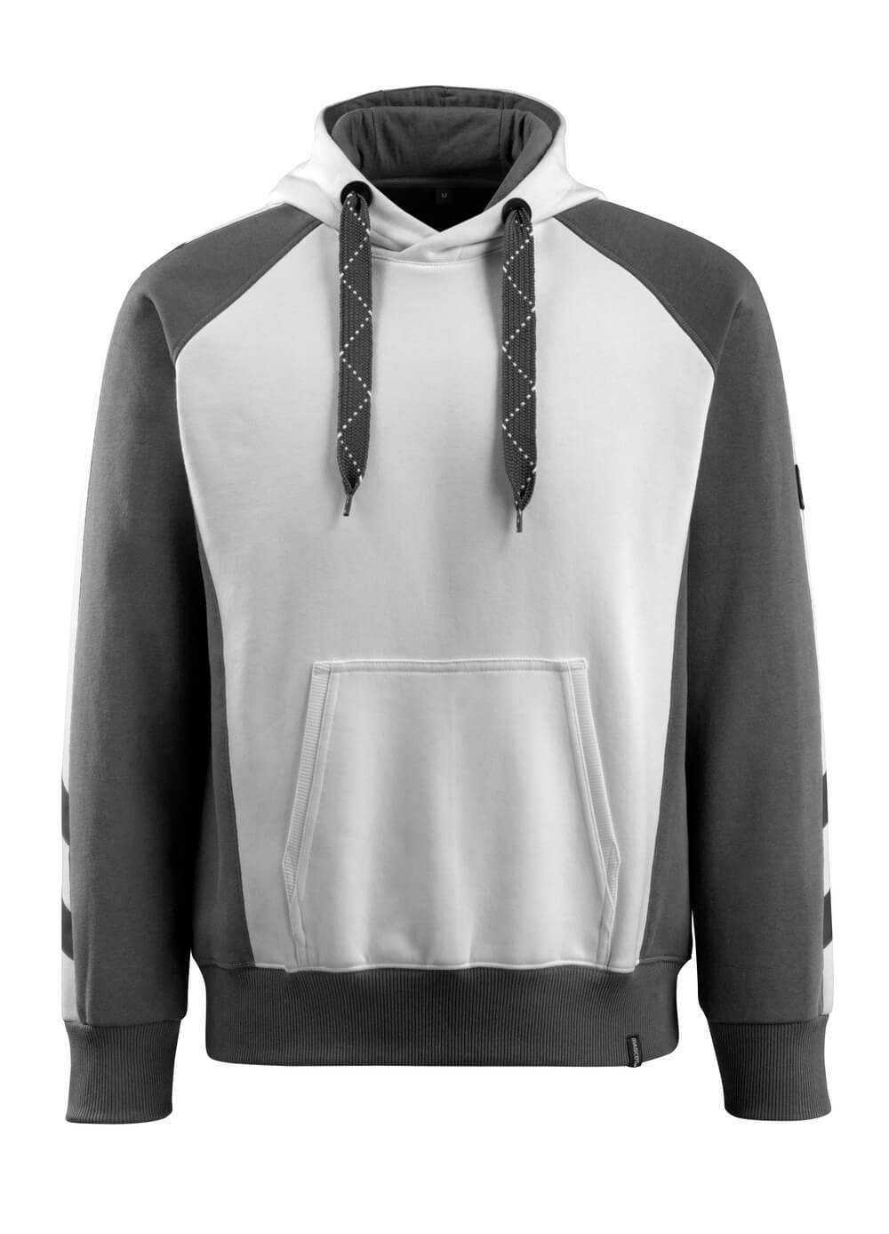 Mascot UNIQUE  Regensburg Hoodie 50572 white/dark anthracite