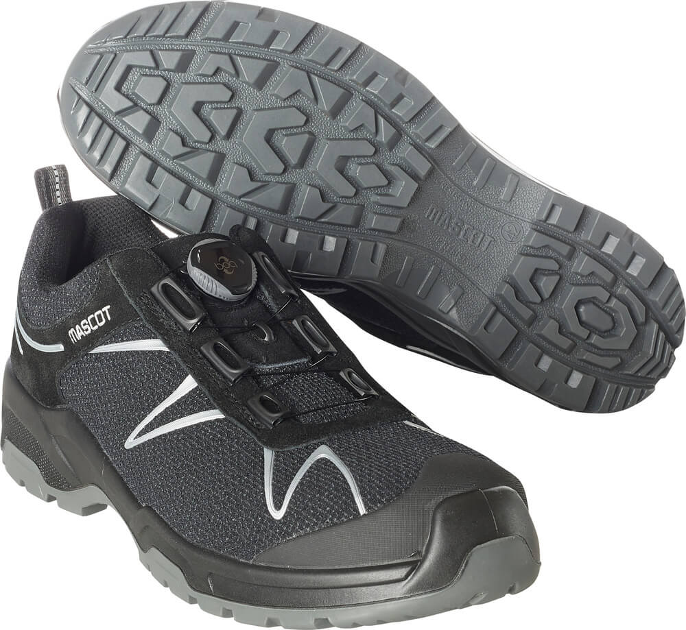 Mascot FOOTWEAR FLEX Safety Shoe F0122 Black/Silver